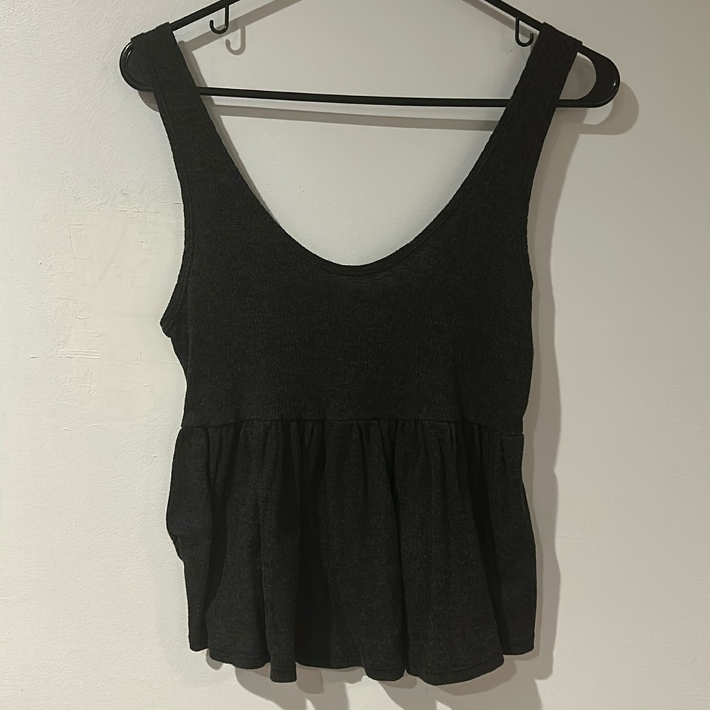 Urban Outfitters (Truly Deeply Madly) Casual Tank Top - Dark Grey